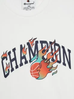 Champion Dres 307111 Biały Regular Fit