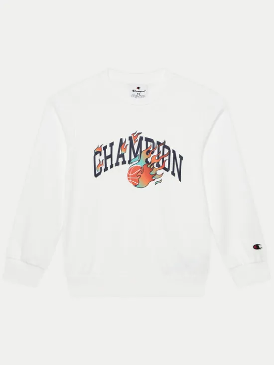 Champion Dres 307111 Biały Regular Fit