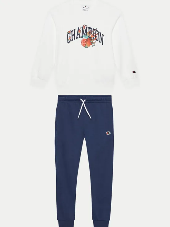 Champion Dres 307111 Biały Regular Fit