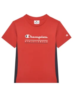 Champion Komplet t-shirt i spodenki 306992 Czerwony Regular Fit