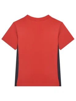 Champion Komplet t-shirt i spodenki 306992 Czerwony Regular Fit
