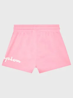 Champion Szorty materiałowe 404310 Różowy Regular Fit