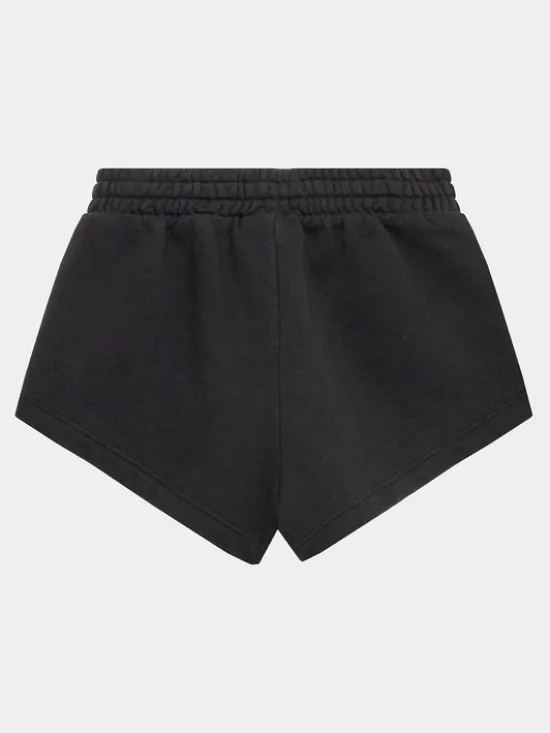Champion Szorty sportowe 404657 Czarny Regular Fit