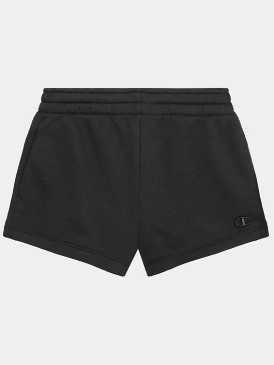 Champion Szorty sportowe 404631 Czarny Regular Fit