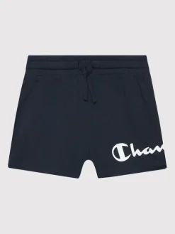 Champion Szorty sportowe 404310 Czarny Regular Fit