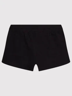 Champion Szorty sportowe 404357 Czarny Regular Fit