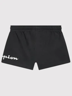Champion Szorty sportowe 404310 Czarny Regular Fit