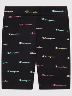 Champion Szorty sportowe 404432 Czarny Slim Fit