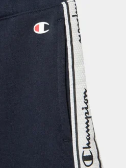 Champion Szorty sportowe 305920 Granatowy Regular Fit