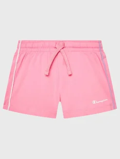 Champion Szorty sportowe 404669 Różowy Regular Fit