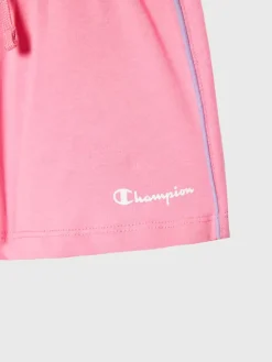 Champion Szorty sportowe 404669 Różowy Regular Fit