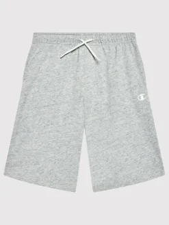 Champion Szorty sportowe 306027 Szary Regular Fit
