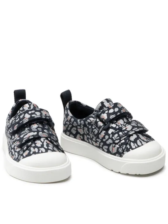 Clarks Trampki City Bright T. 261652036 Granatowy