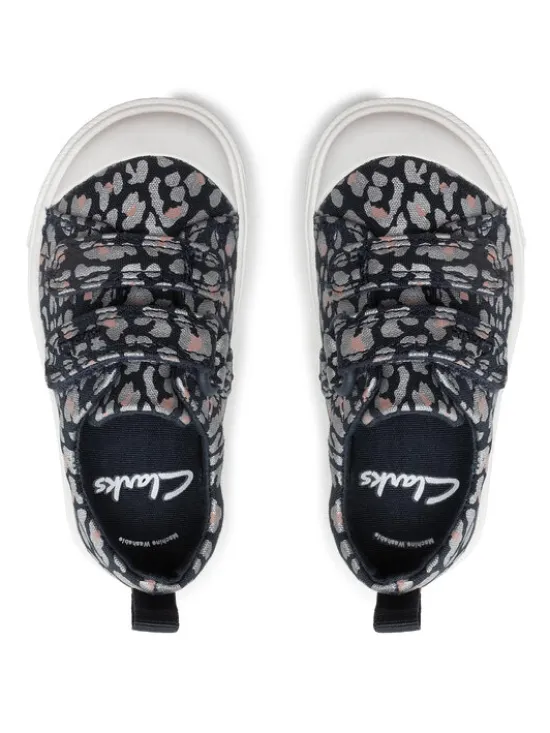 Clarks Trampki City Bright T. 261652036 Granatowy