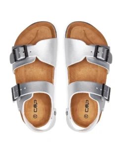 CMP Sandały Kids Raisho Sandal 3Q95674 Srebrny