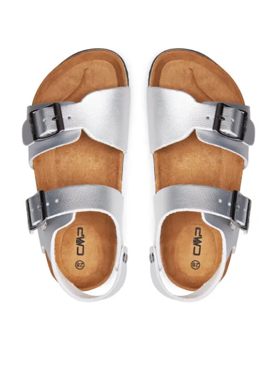 CMP Sandały Kids Raisho Sandal 3Q95674 Srebrny