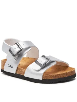 CMP Sandały Kids Raisho Sandal 3Q95674 Srebrny