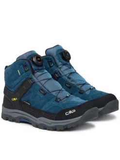 CMP Trekkingi Kids Kiruna Mid Fitgo Fleece Wp 3Q57894J Niebieski