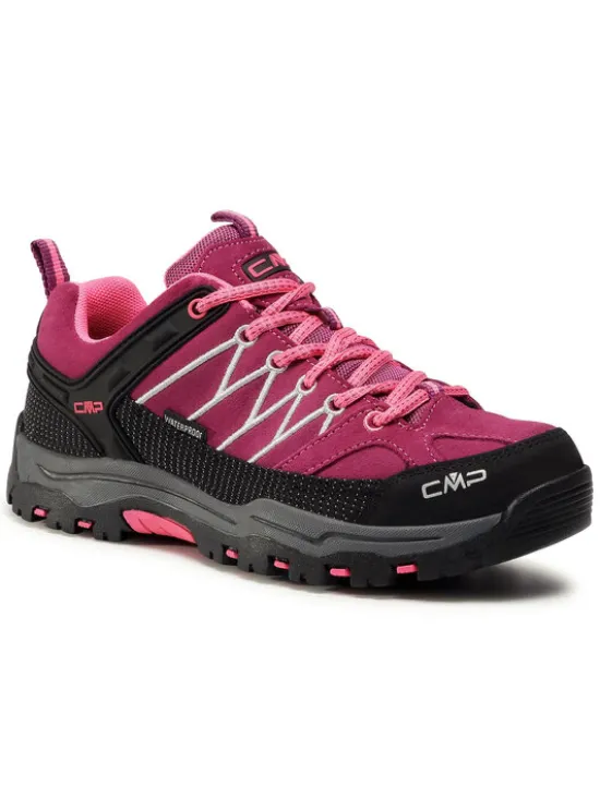 CMP Trekkingi Kids Rigel Low Trekking Shoes Wp 3Q13244J Różowy