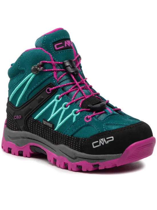 CMP Trekkingi Kids Rigel Mid Trekking Shoes Wp 3Q12944 Zielony