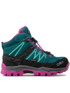 CMP Trekkingi Kids Rigel Mid Trekking Shoes Wp 3Q12944 Zielony