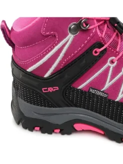 CMP Trekkingi Kids Rigel Mid Wp 3Q12944 Różowy