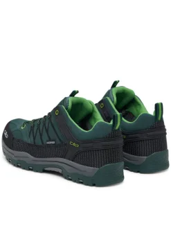 CMP Trekkingi Rigel Low Wp 3Q13244J Zielony ciemny