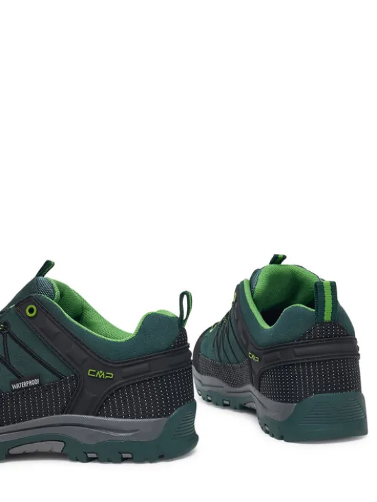 CMP Trekkingi Rigel Low Wp 3Q13244J Zielony ciemny