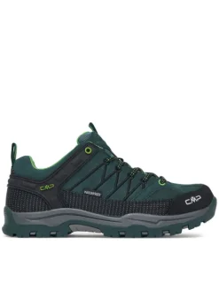 CMP Trekkingi Rigel Low Wp 3Q13244J Zielony ciemny