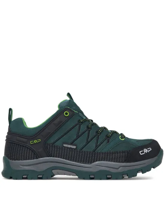 CMP Trekkingi Rigel Low Wp 3Q13244J Zielony ciemny