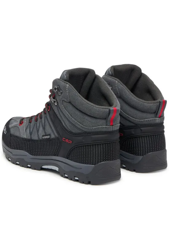 CMP Trekkingi Rigel Mid Wp 3Q12944J Szary ciemny