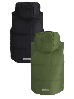 Coccodrillo Bezrękawnik WC5178502OBK Zielony Regular Fit