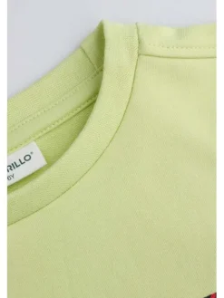 Coccodrillo Bluza WC5132101LGD-030 Żółty Regular Fit