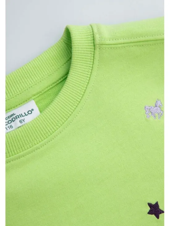 Coccodrillo Bluza ZC6132102HGK-011 Zielony Regular Fit