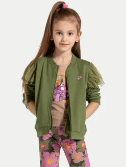 Coccodrillo Bluza ZC4132602MGK Zielony Regular Fit
