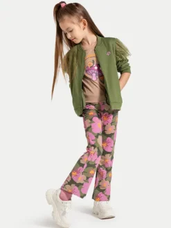 Coccodrillo Bluza ZC4132602MGK Zielony Regular Fit