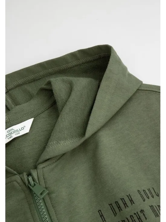 Coccodrillo Bluza ZC6132401RBJ-027 Khaki Regular Fit