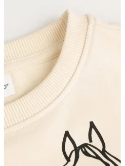 Coccodrillo Bluza ZC4132101RGJ-003 Écru Regular Fit
