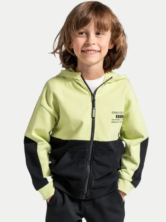 Coccodrillo Bluza ZC4132402WBK Żółty Regular Fit