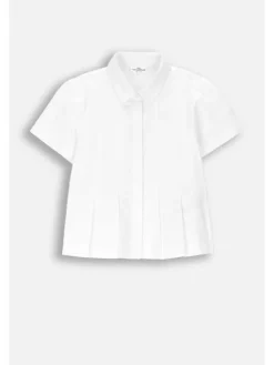 Coccodrillo Bluzka WC6140201EJG-001 Biały Regular Fit