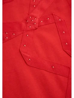 Coccodrillo Bluzka ZC5143102EJG-009 Czerwony Regular Fit