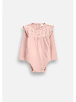Coccodrillo Body dziecięce ZC6112104MGN-033 Różowy Regular Fit