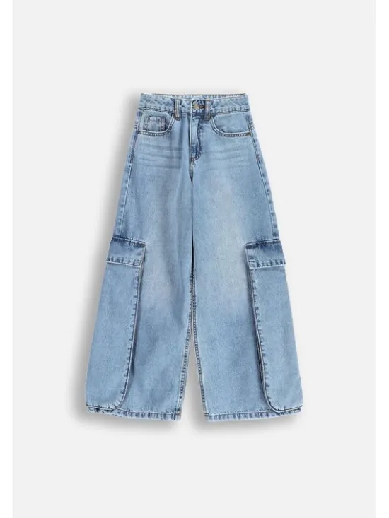 Coccodrillo Jeansy WC5123105JCG-015 Granatowy Regular Fit