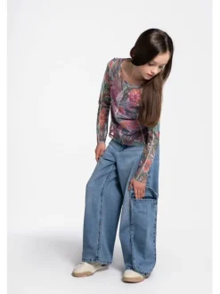 Coccodrillo Jeansy WC5123105JCG-015 Granatowy Regular Fit