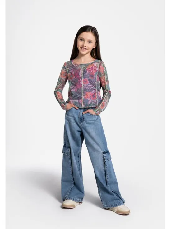 Coccodrillo Jeansy WC5123105JCG-015 Granatowy Regular Fit
