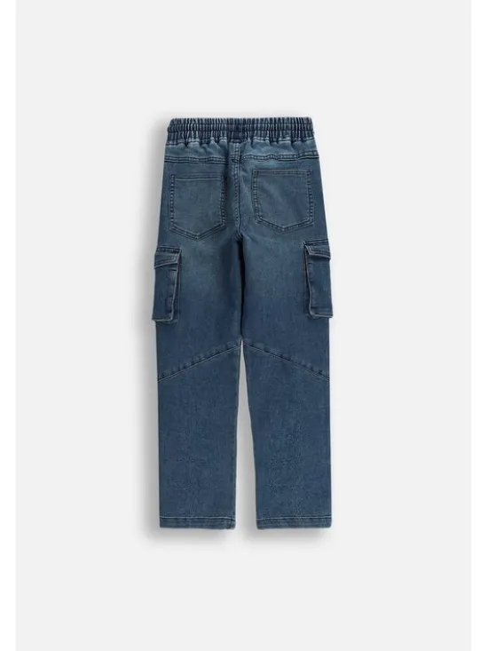 Coccodrillo Jeansy ZC5123502JCB-015 Granatowy Regular Fit