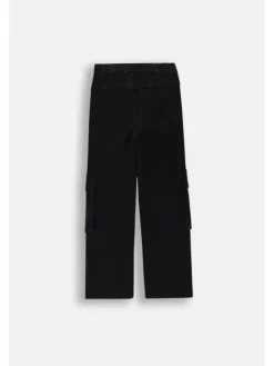 Coccodrillo Jeansy ZC4123107JCG-021 Czarny Wide Leg