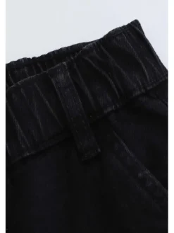 Coccodrillo Jeansy ZC4123107JCG-021 Czarny Wide Leg