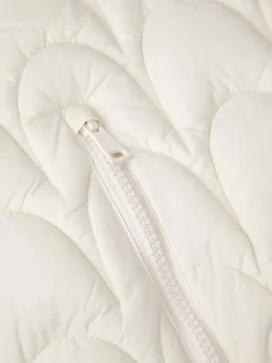 Coccodrillo Kamizelka WC4178101OGK Écru Regular Fit