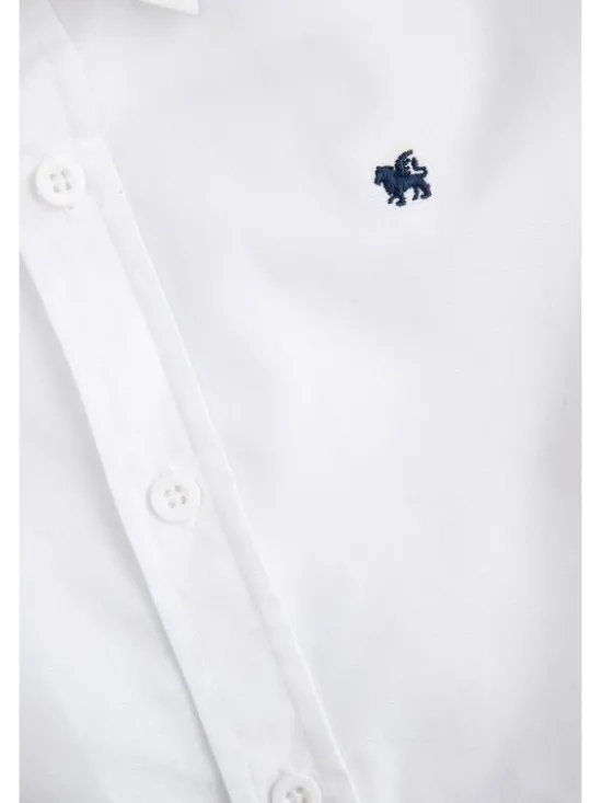 Coccodrillo Koszula WC5136102BSB-001 Biały Regular Fit